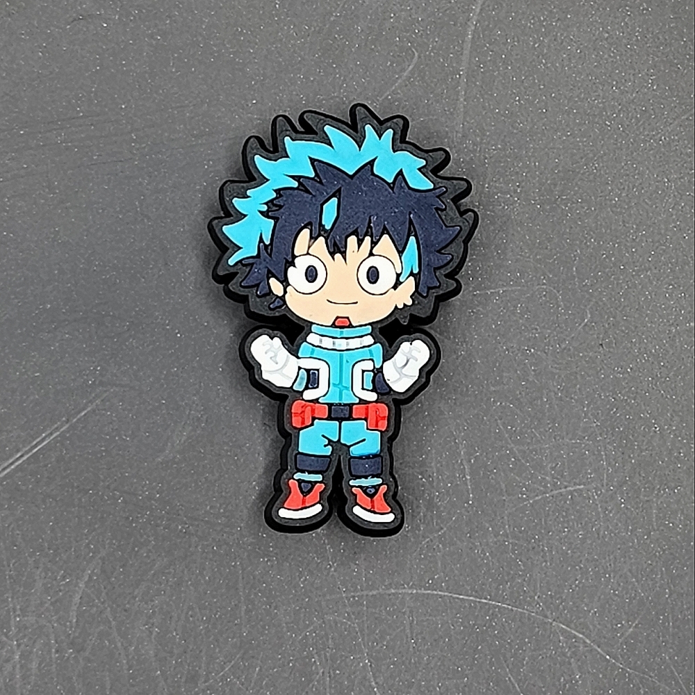(5/$15) Izuku Midoriya Croc Charm